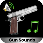 weapons & gun sound ringtones android application logo